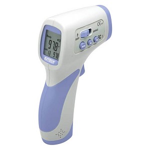 Extech IR200 IR Forehead Thermometer, designed to check human body temperature