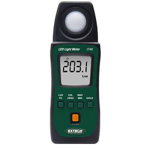 Extech LT40 Handheld Light Meter for LED Lights