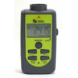 TPI 505L Digital Tachometer Laser and Contact 