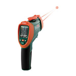 Extech VIR50 Dual Laser IR Thermometer with Video Screen